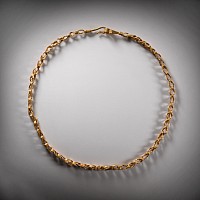 Roman Gold Linked Chain
